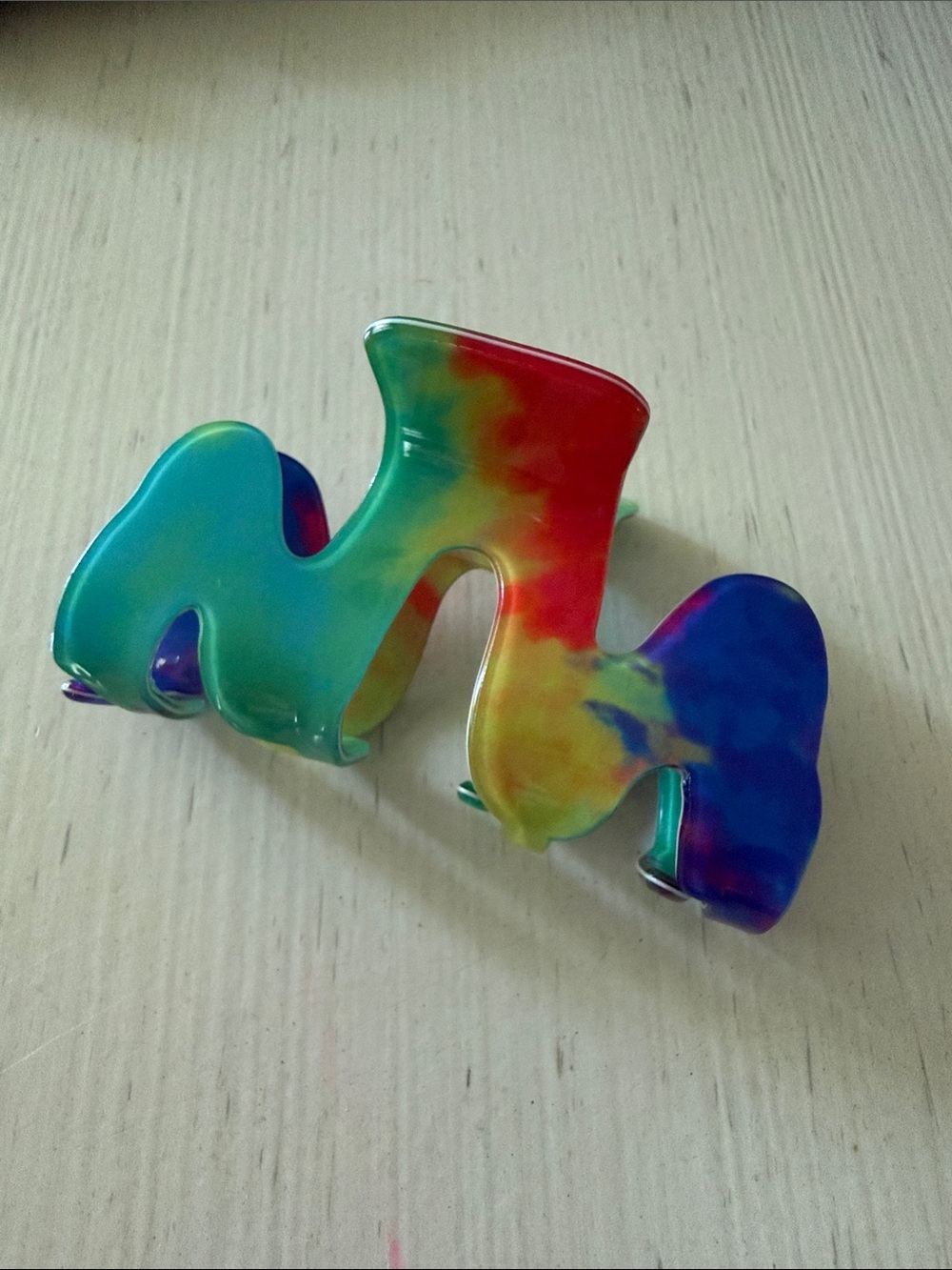 Fun Colorful Hair Claw Clip